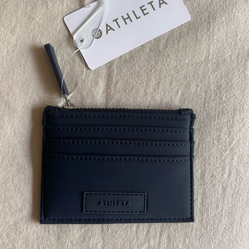 Athleta Navy Card Holder